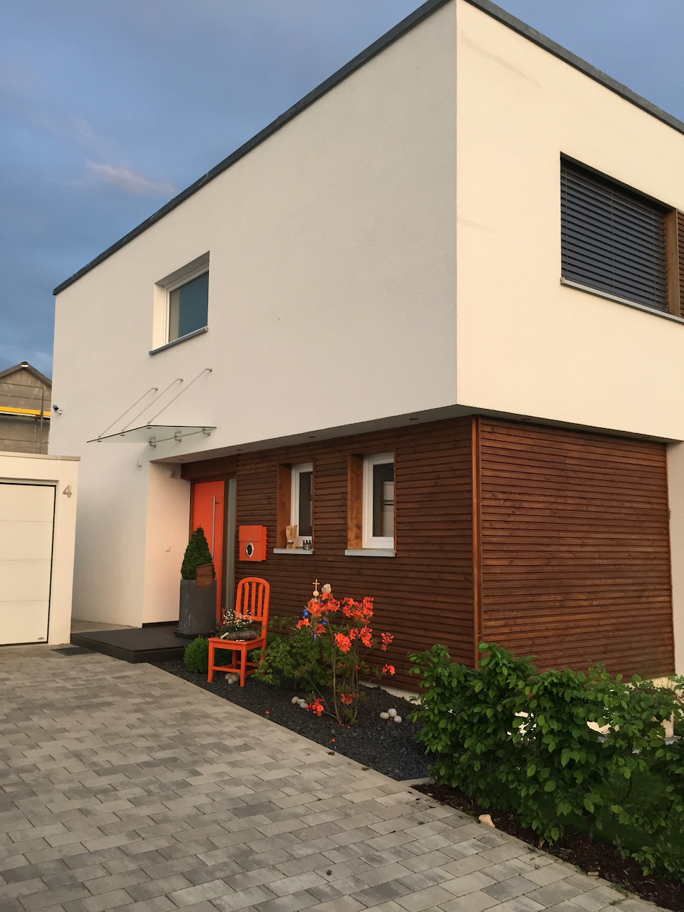 Fertiggestelltes Wohnprojekt